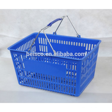 Wire shopping basket,Wire handle basket,wire supermarket basket